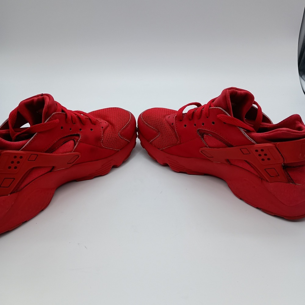 Nike Air Huarache Run GS Red Sneakers Youth Size 5.5Y - Picture 5 of 7